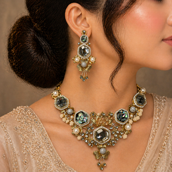 Silver Mist Royale Necklace Set