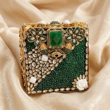 Royale Emerald Clutch