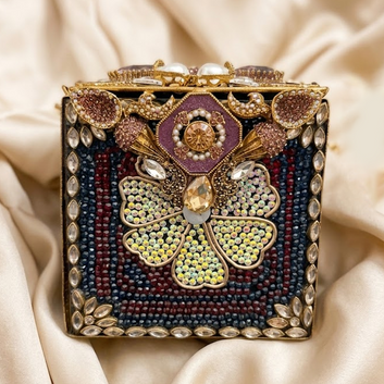 Blossom Jewel Clutch