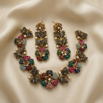 Celestial Blossom Necklace Set
