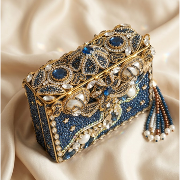 Midnight Celestia Clutch
