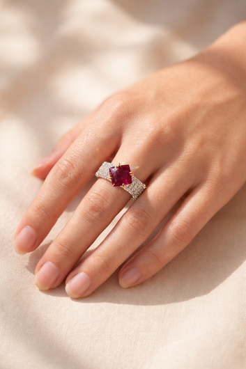 Nova Gold Plated Ring
