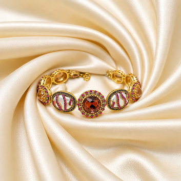 Amber Statement Bracelet