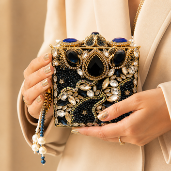 Sapphire Clutch