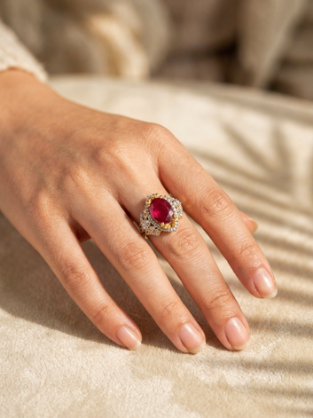 Celeste Aura Gold Plated Ring