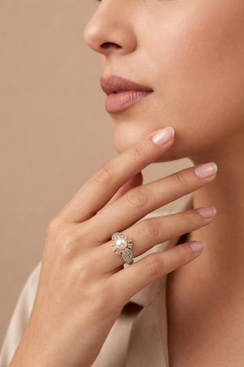 Aurelia Gold Plated Ring