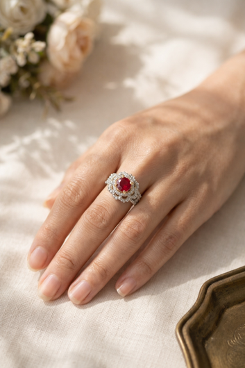 Soleil Gold Plated Ring