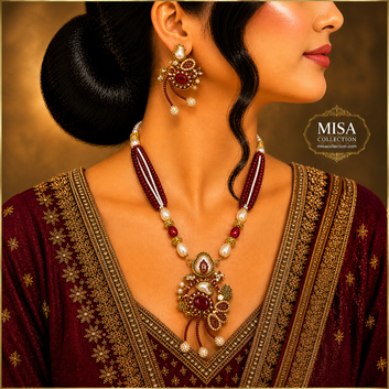 Gulraaz Floral Mala Set