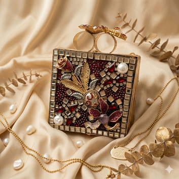 Royal Garnet Clutch