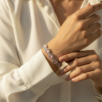 Blush Crystal Bracelet