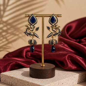 Sapphire Blue Earrings